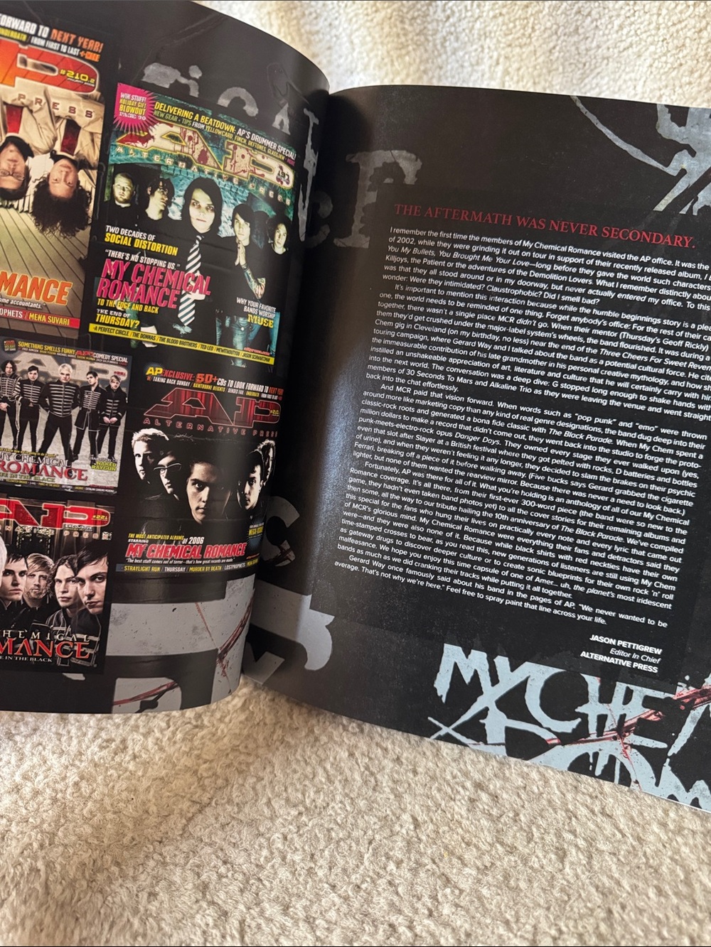 Alt Press My Chemical Romance Exclusive—2018 - Picture 2 of 6